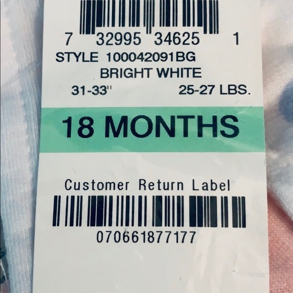 Baby Girl Bodysuit & Printed Jumper Set Easter - Picture 4 of 4